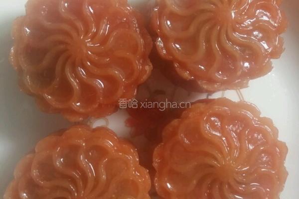 红豆沙馅月饼