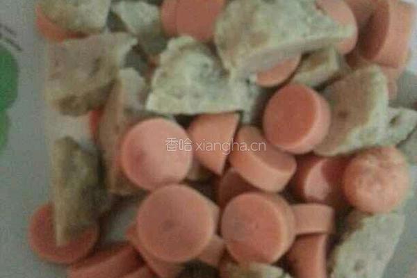 糖醋火腿肠的做法图解4