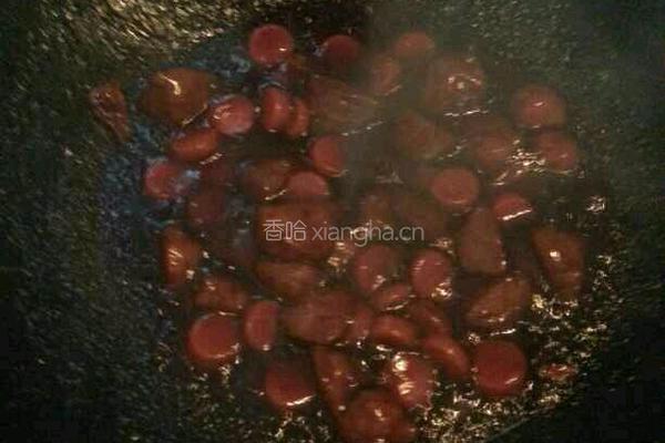 糖醋火腿肠的做法图解8
