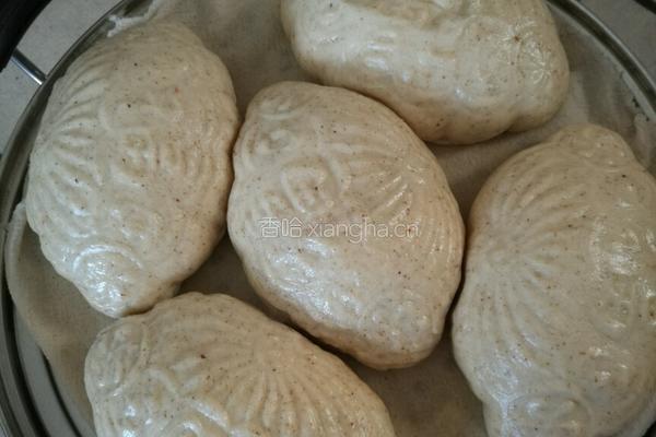 牛奶亚麻籽粉高粱面异形馒头的做法图解11