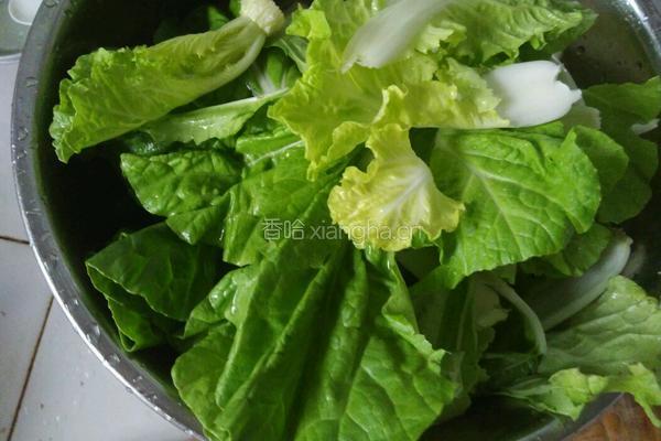 时蔬肉片汤的做法图解1