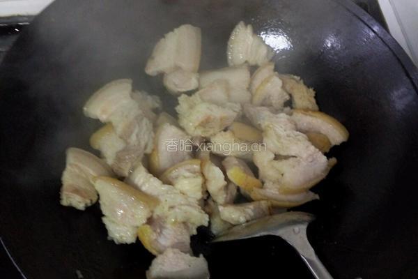 家常红绕肉的做法图解3