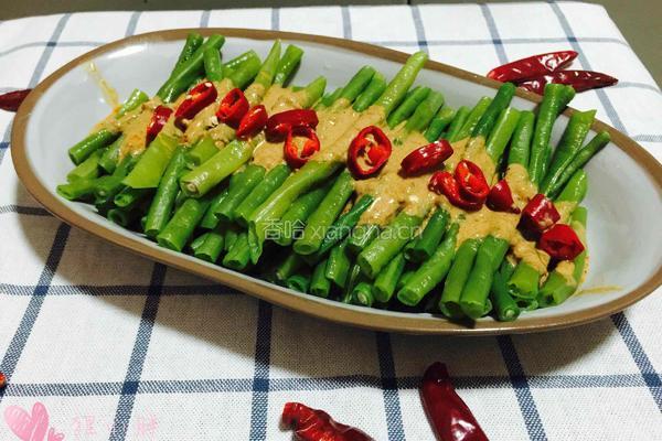 麻酱长豆角的做法图解7