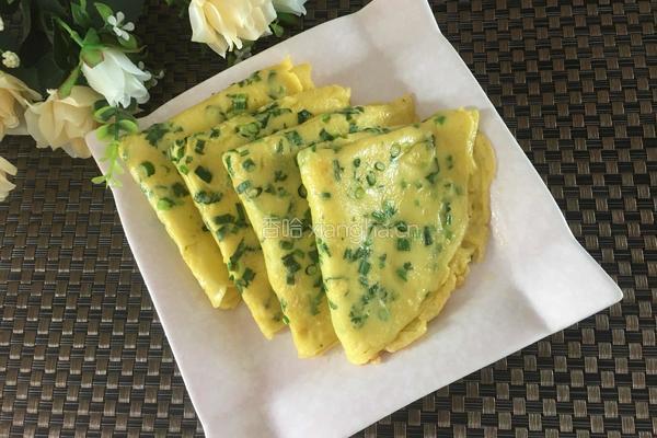 香菜葱花鸡蛋饼的做法图解12