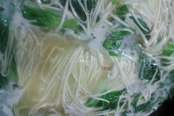 青菜面叶的做法图解9