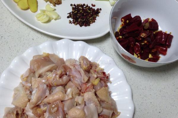 麻辣鸡丁的做法图解2