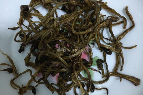 茶树菇鸡蛋汤的做法图解1