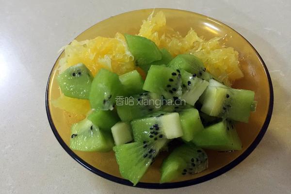 香橙沙拉的做法图解4