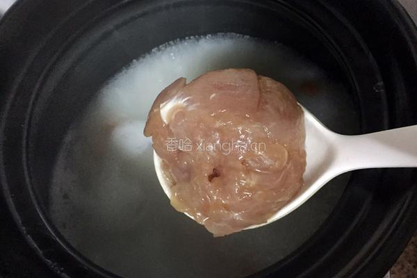 鲜虾瘦肉粥的做法图解5