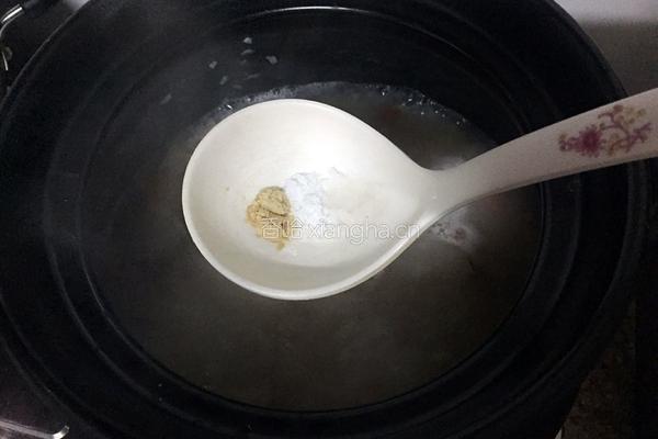 鲜虾瘦肉粥的做法图解8