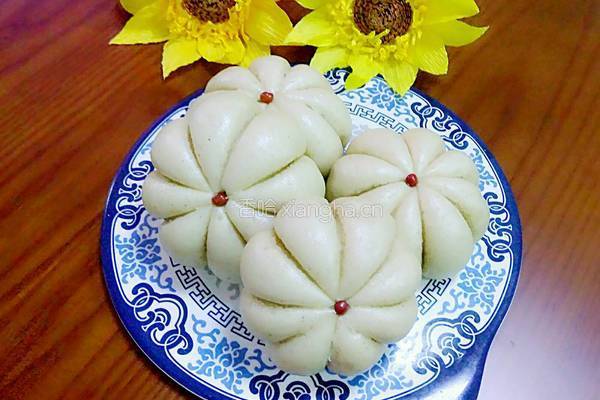 红薯面南瓜型糖包的做法图解14