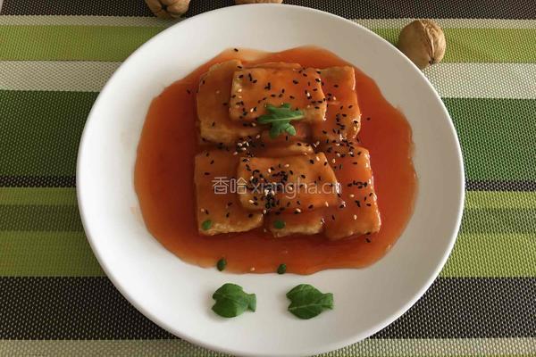 酸甜能量豆腐的做法图解11