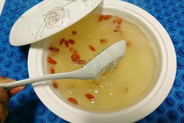 冰糖枸杞炖燕窝的做法图解6