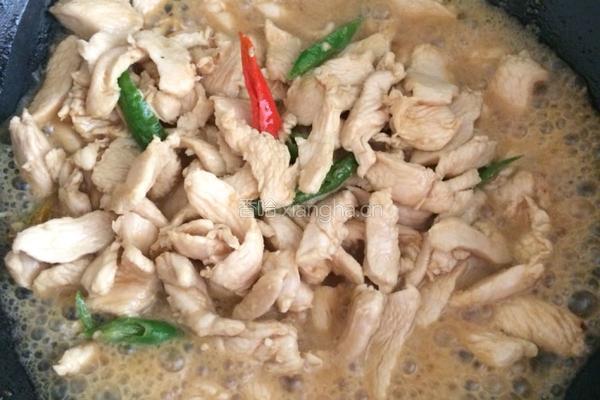 清炒鸡胸肉的做法图解5
