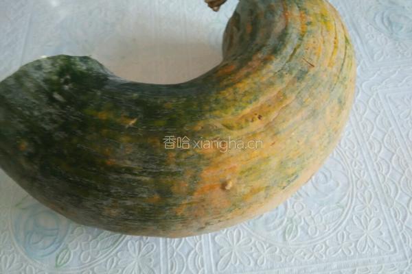 南瓜馅饺子的做法图解1