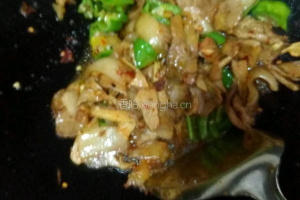 茶树菇炒回锅肉的做法图解7