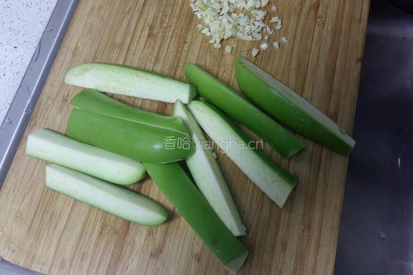 蒜泥茄子的做法图解2