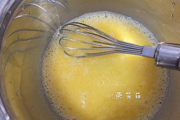 8寸抹茶戚风蛋糕的做法图解4