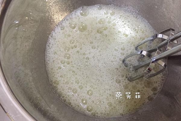 8寸抹茶戚风蛋糕的做法图解7
