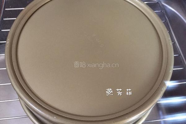 8寸抹茶戚风蛋糕的做法图解17