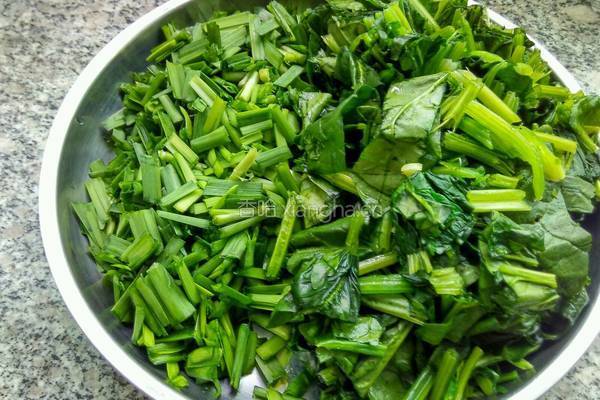 韭香菠菜卷的做法图解7