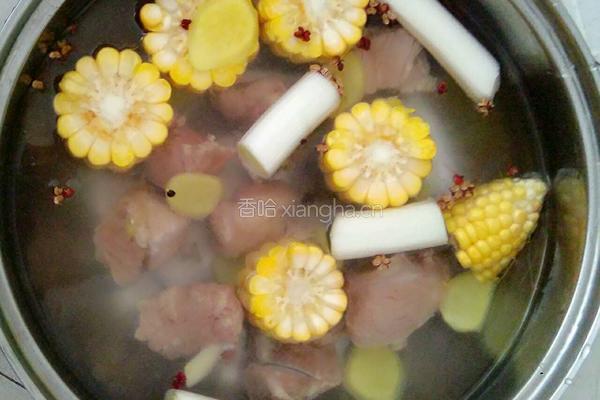 排骨玉米汤的做法图解4