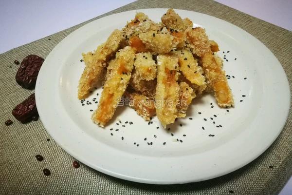 香酥南瓜条的做法图解11