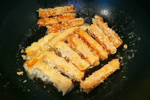 香酥南瓜条的做法图解10