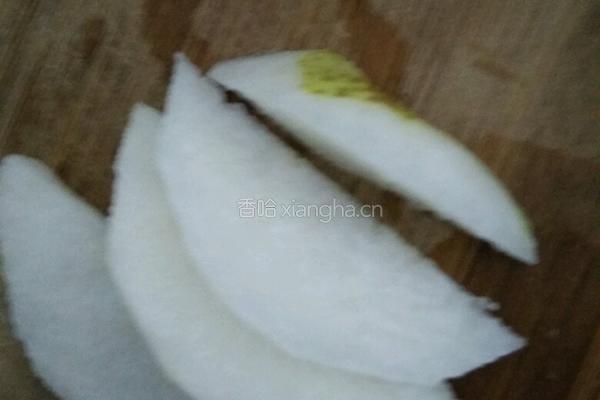 糯米蒸梨的做法图解1