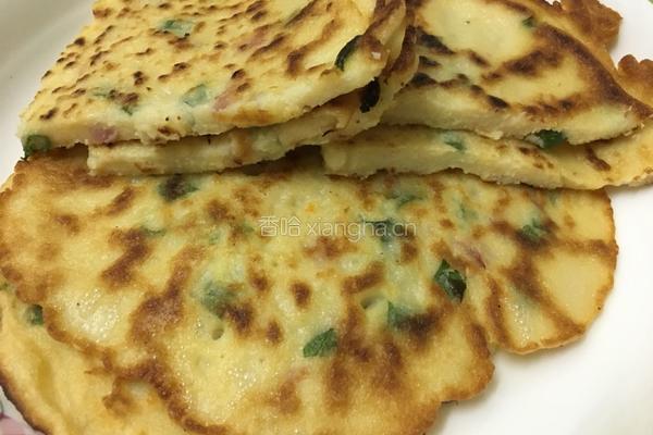 豆渣煎餅的做法图解5