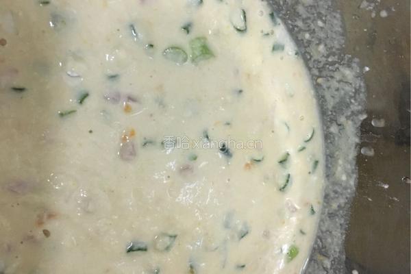 豆渣煎餅的做法图解3
