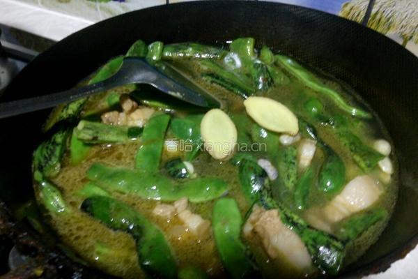 家常炖豆角的做法图解7