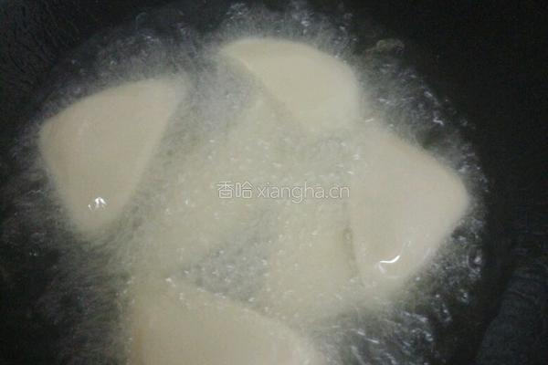 生菜包薯粉豆干(潮汕小吃)的做法图解4