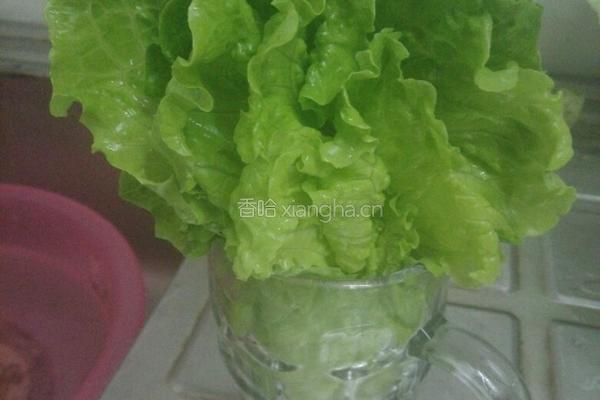 生菜包薯粉豆干(潮汕小吃)的做法图解6