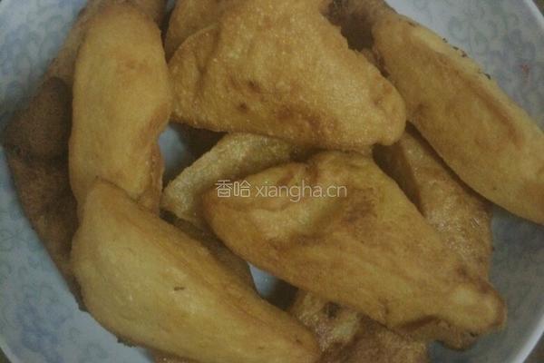 生菜包薯粉豆干(潮汕小吃)的做法图解5