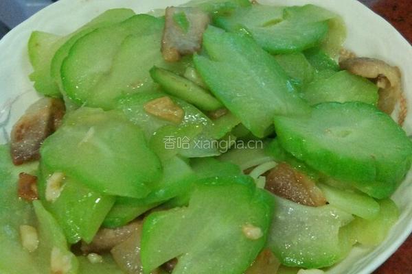 清炒佛手瓜的做法图解6