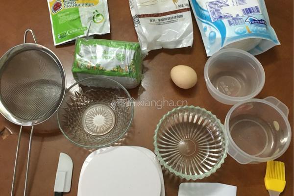 蔓越莓饼干的做法图解1
