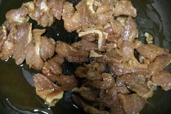 沙茶酱猪肉的做法图解4