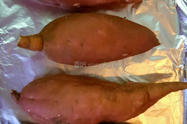 烤箱版烤红薯的做法图解4