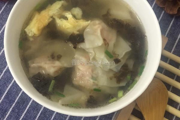 骨汤小馄饨的做法图解8