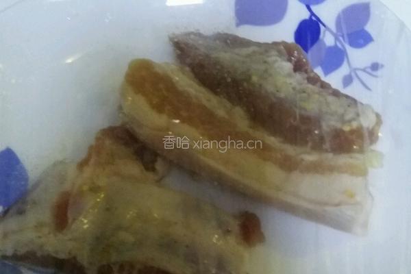鱼露五花肉的做法图解2
