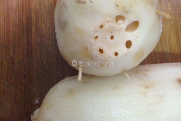 糯米莲藕的做法图解3