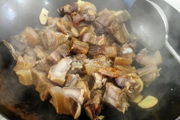 糖醋风吹肉的做法图解5