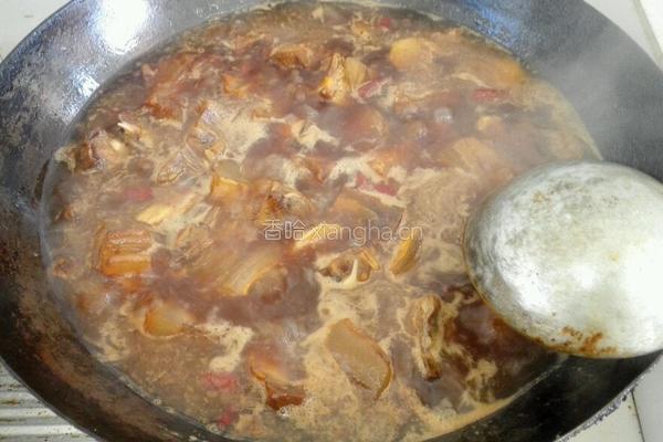 糖醋风吹肉的做法图解6