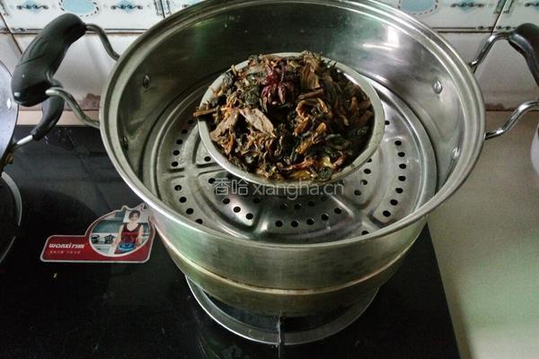 盐菜扣肉的做法图解9