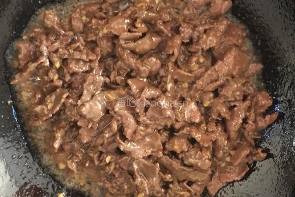 家乡小炒牛肉的做法图解8