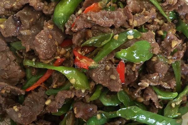 家乡小炒牛肉的做法图解12