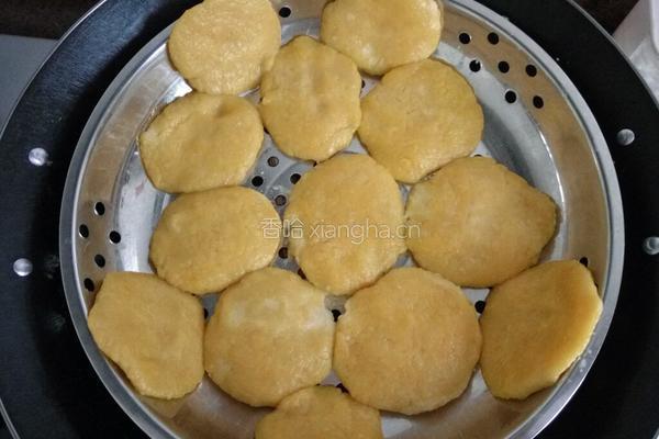 绿豆南瓜饼