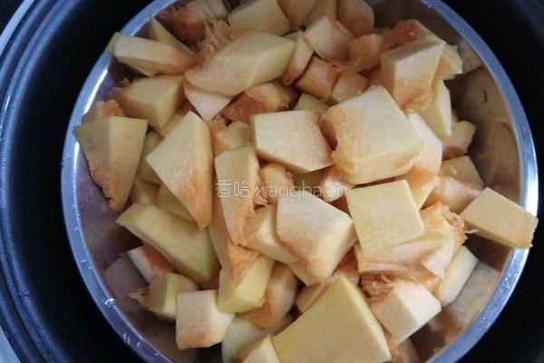 绿豆南瓜饼的做法图解3