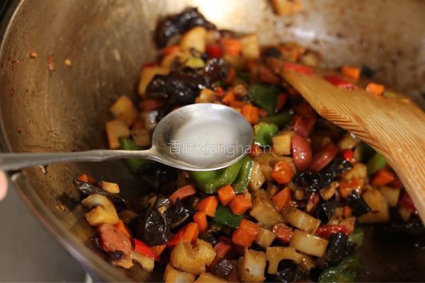 豆豉什锦炒莲藕的做法图解10